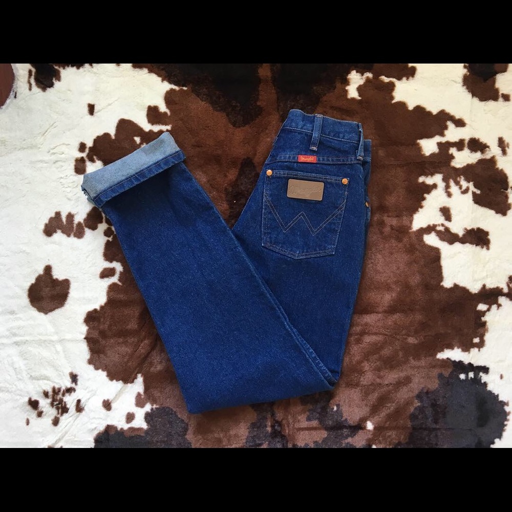 Vintage super high waisted Wranglers